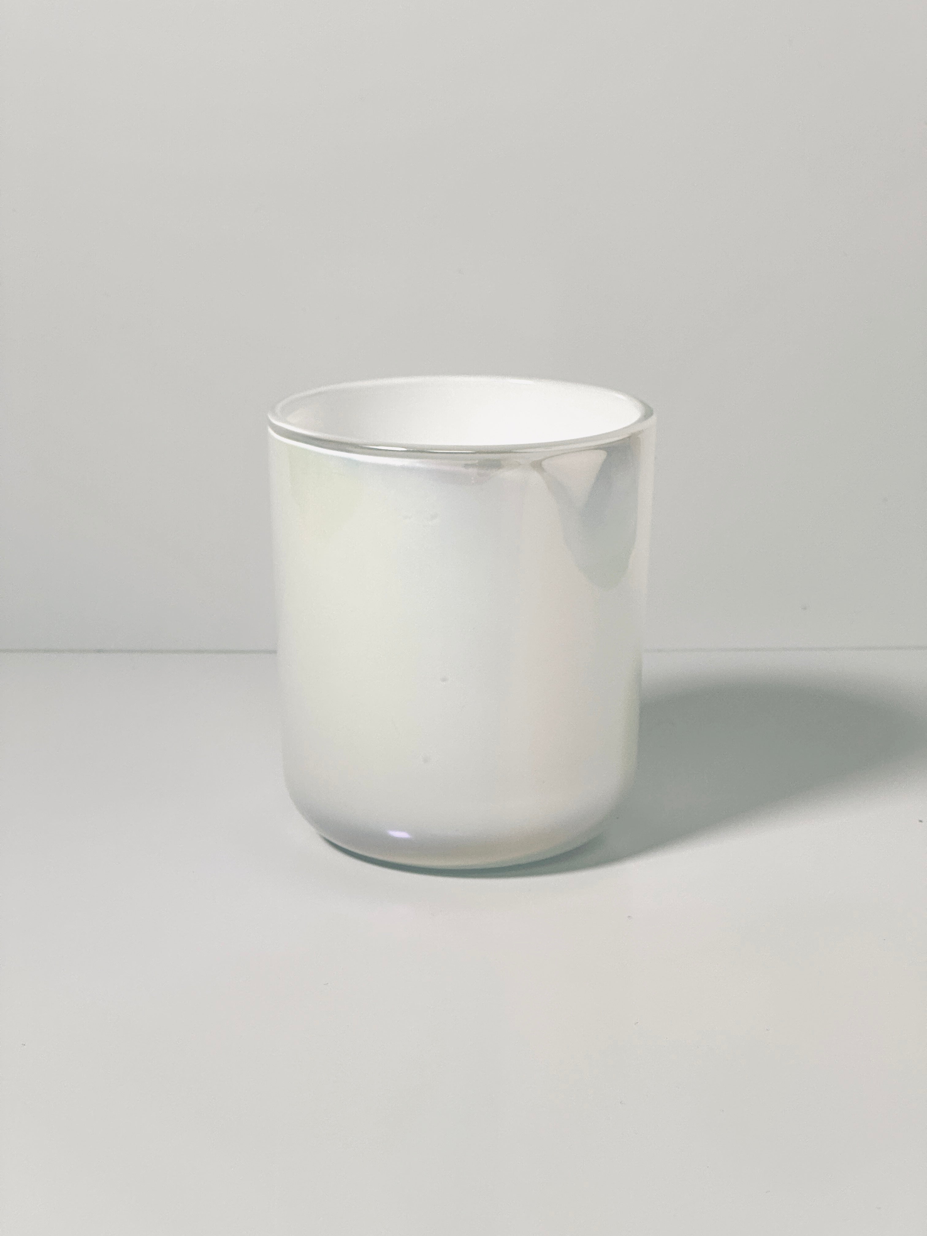 White Iridescent Evermore Cylinder – Sixteen Seventeen