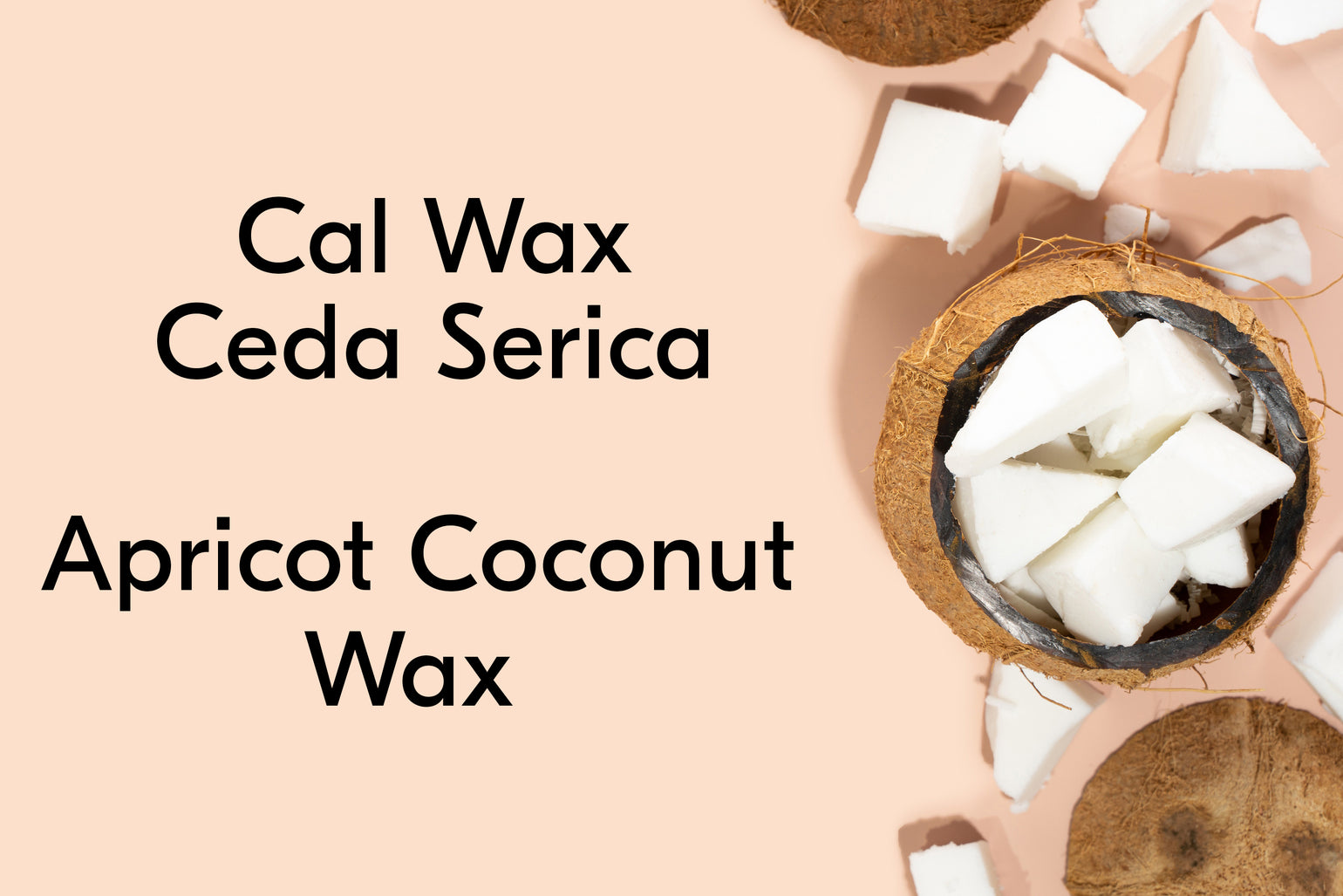 Coconut Apricot Wax Ceda Serica Peach State Candle Supply