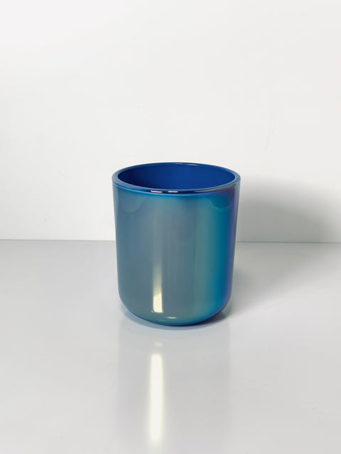 Blue Candle Making Vessels