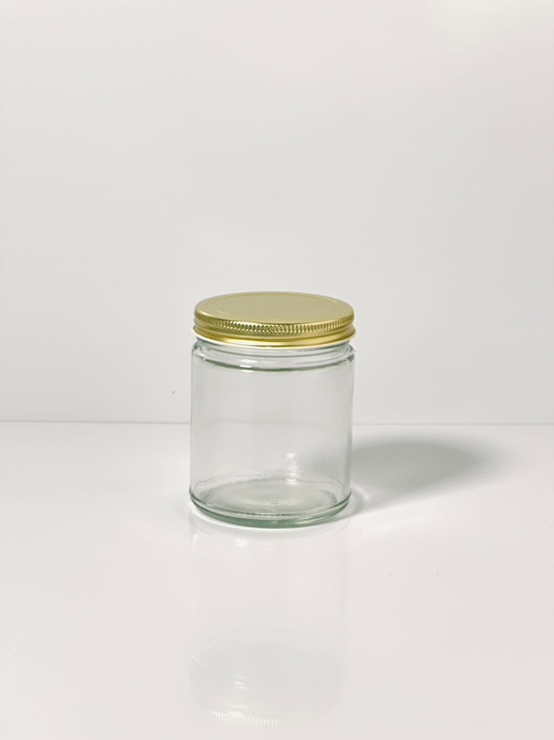 9oz Straight Sided Jar - 70/400 Continuous Thread (Jar Only)