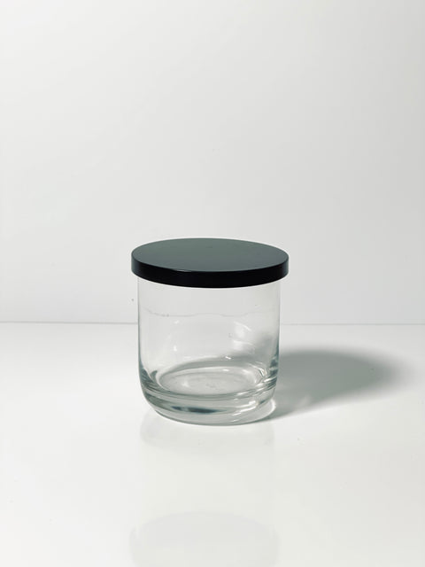 White Matte Straight-Sided Tumbler Jar - 10 oz. (Case of 12)